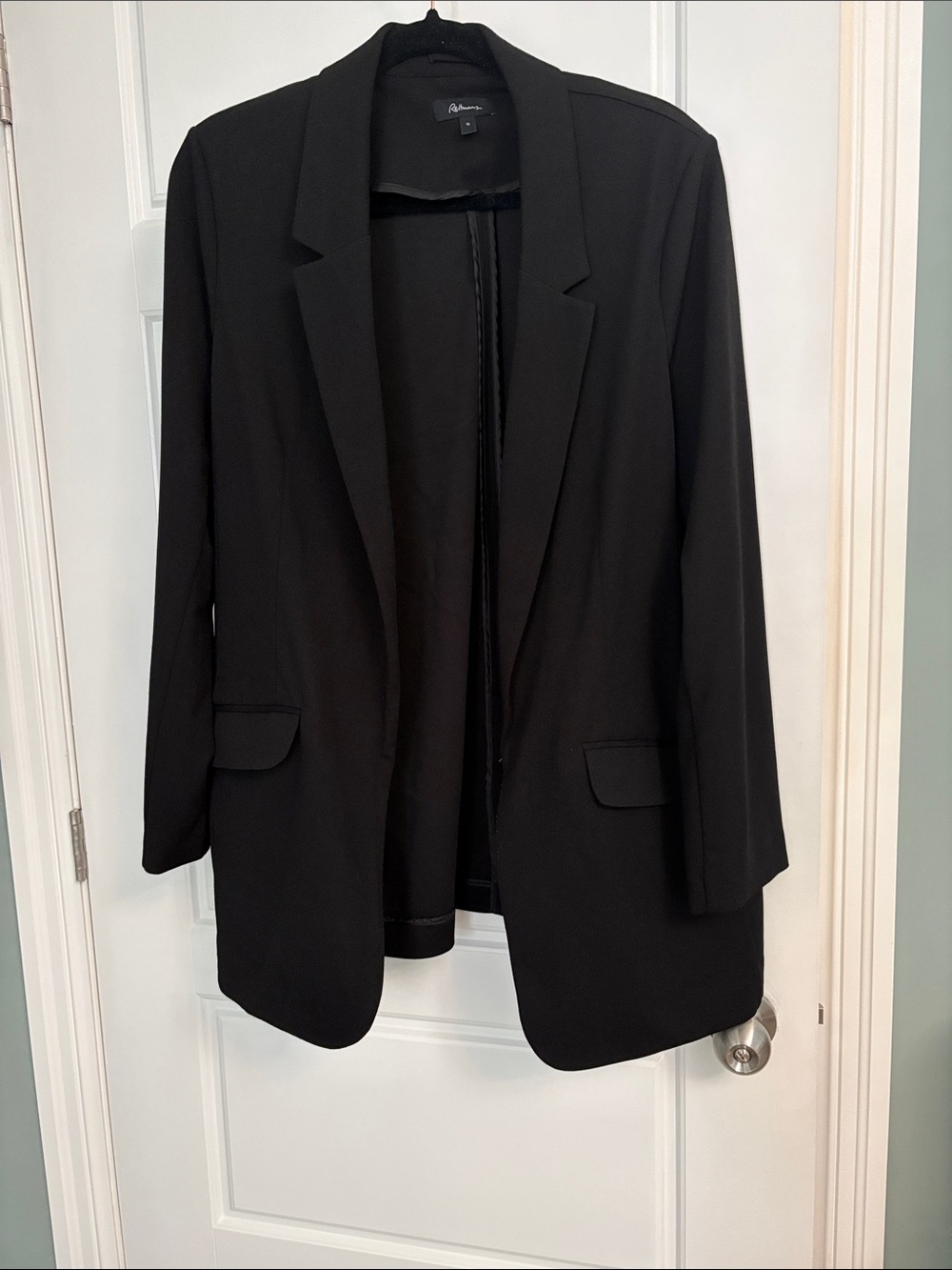 Reitmans Black Open-Front Women's Blazer